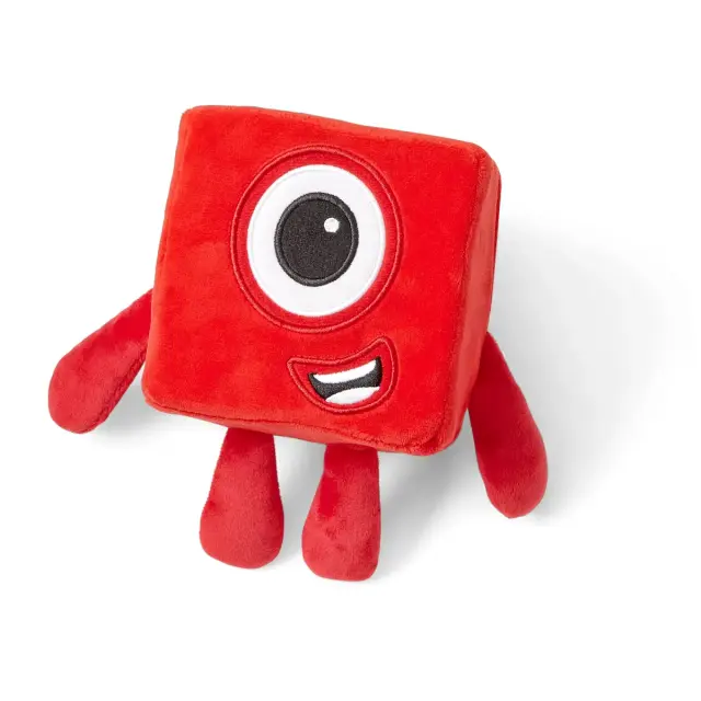 Learning Resources Numberblock One (Λούτρινο Αριθμοκυβάκι) για 1,5+ ετών HM94553-UK