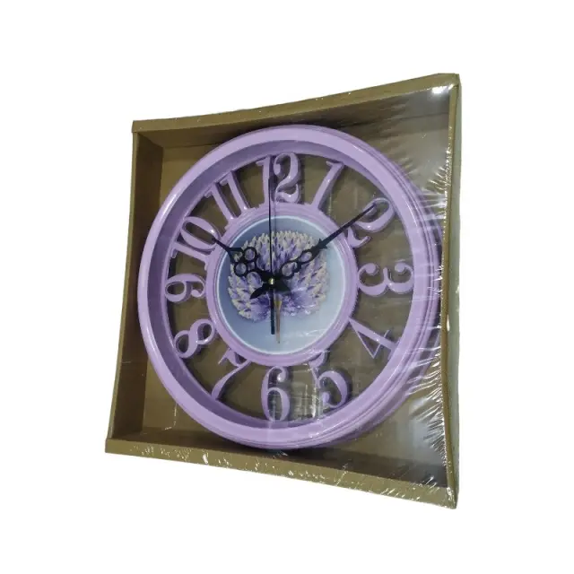 Ρολόι τοίχου - 316-30 - 878084 - Purple
