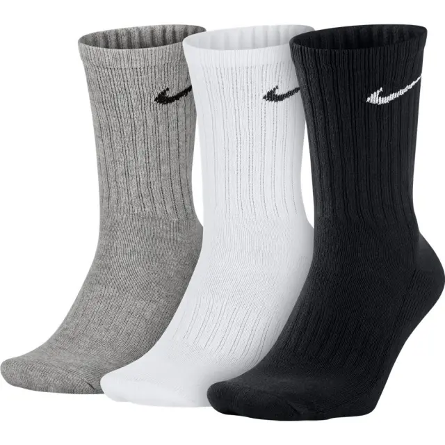 Nike Cushioned Value Αθλητικές Κάλτσες 3 Ζεύγη SX4508-965