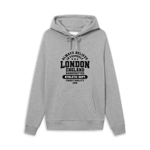 Φούτερ Noshame® Γκρι με τύπωμα - 3025061 - XXL