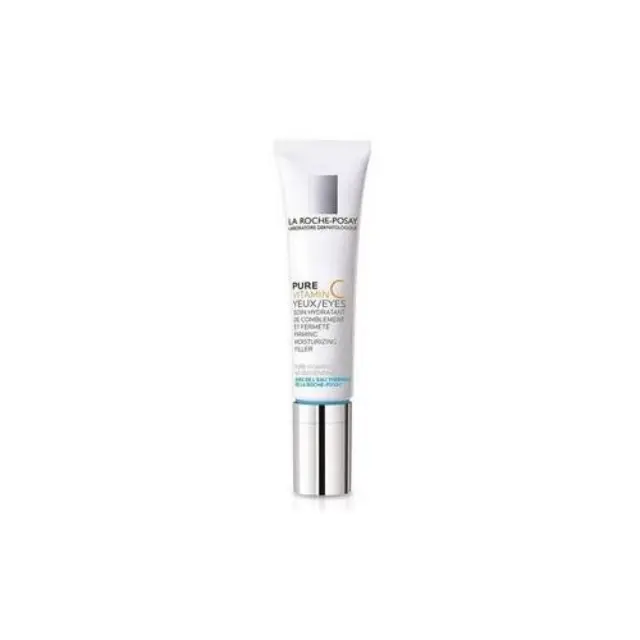 La Roche Posay Redermic C Αντιγηραντική & Συσφικτική Κρέμα Ματιών κατά των Μαύρων Κύκλων με Υαλουρονικό Οξύ & Βιταμίνη C 15ml