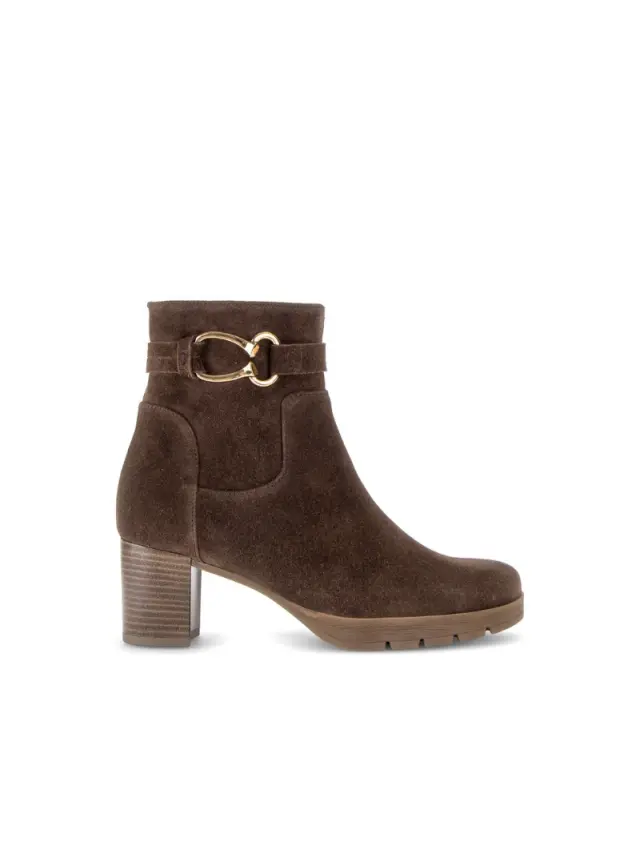 Gabor Μποτάκια Γυναικείο δέρμα Nubuck Καφέ GAB/72072 004-CACAO - 42 3
