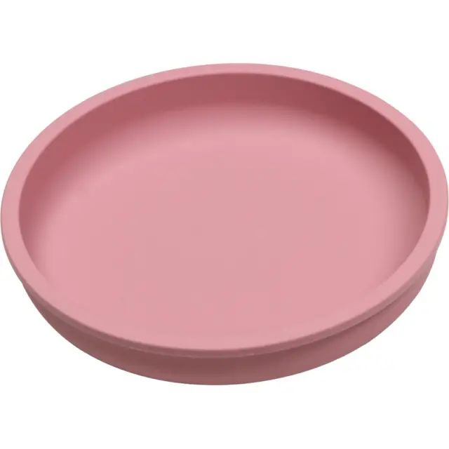 Πιάτο σιλικόνης Tryco dusty rose 2