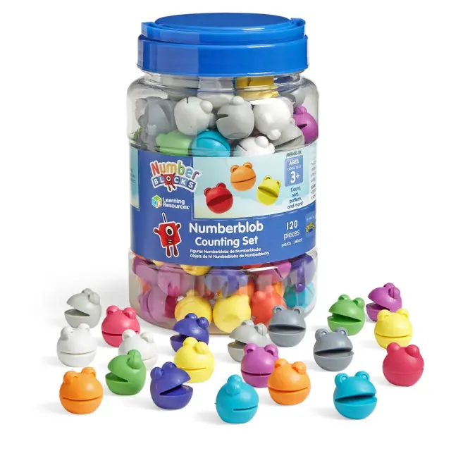 Learning Resources Εκπαιδευτικό Παιχνίδι Αριθμοκυβάκια Numberblocks Numberblob Counting Set για 3+ ετών HM 94490-UK