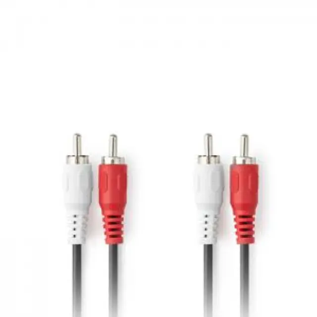 Καλώδιο 2x RCA αρσ. - 2x RCA αρσ., 1.50m. 2