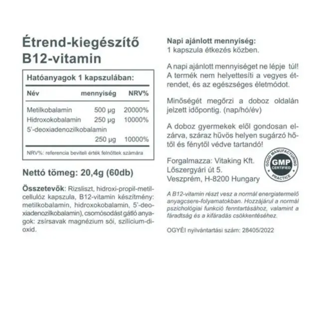 Vitaking B-12 Vitamin Vege 2