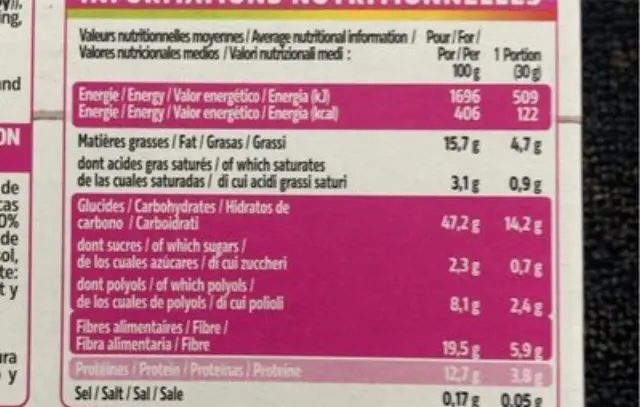 Dukan Δημητριακά με Βρώμη και Κομμάτια Σοκολάτας, 350γρ 3