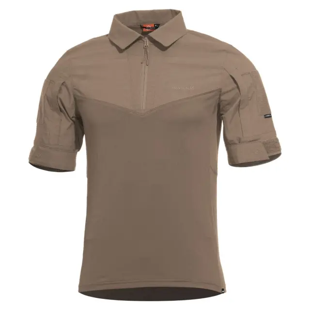 Pentagon Ranger Short Arm Shirt-Μπλούζα Κοντομάνικη για Τακτική-Υπηρεσιακή Χρήση - 03-Coyote-Καφέ