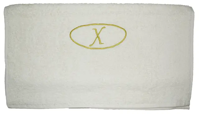 Πετσέτα Προσώπου 50x100 Μονόγραμμα 480gsm Σε Κουτί Viopros Εκρού 100% βαμβακερό- Χ