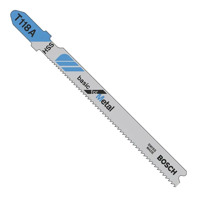 BOSCH ΠΡΙΟΝΑΚΙΑ ΣΕΓΑΣ T118A HSS ΚΟΠΗΣ ΜΕΤΑΛΛΟΥ (1 ΤΜΧ) 2