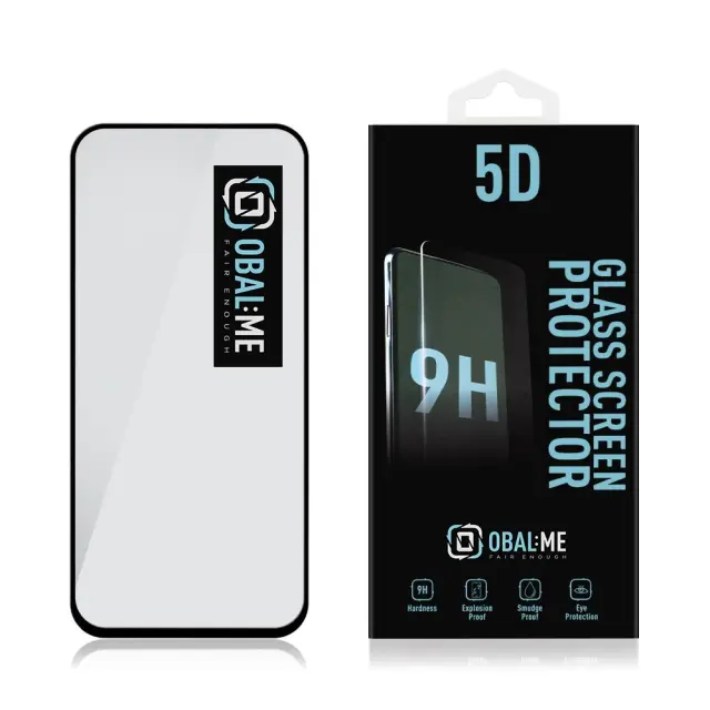 OBAL:ME 5D Glass Screen Protector for Google Pixel 8a Black 2