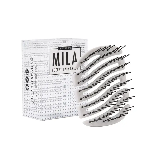 Sister Young Mila Pocket NV Επαγγελματική Βούρτσα White