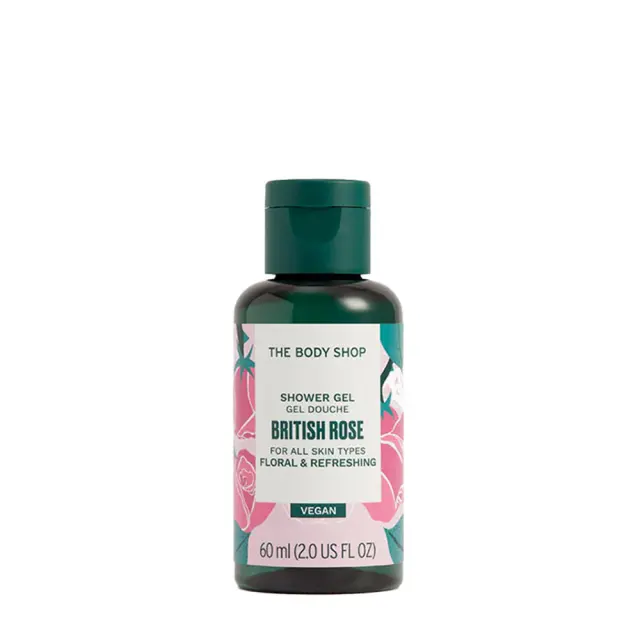 The Body Shop British Rose Shower Gel 60 ml