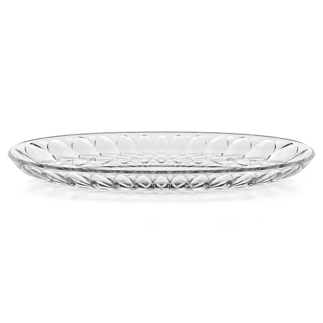 Guzzini Vanity Δίσκος Οβάλ 32×19,5cm Διαφανές Ακρυλικό