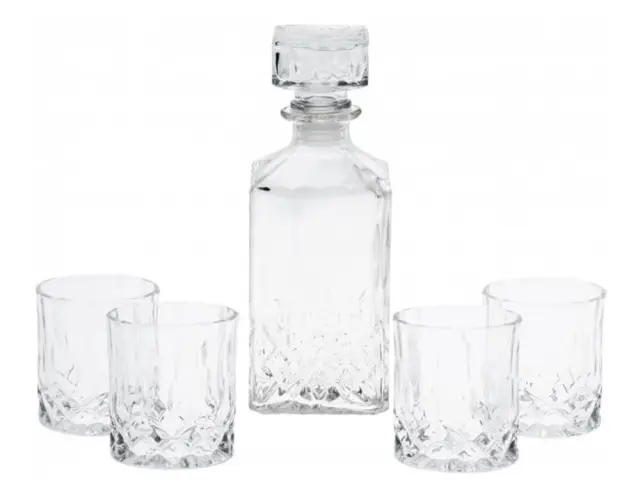 Σετ για Σερβίρισμα Ποτών Excellent Houseware Μπουκάλι + 4 ΠοτήριαYE7300760 2