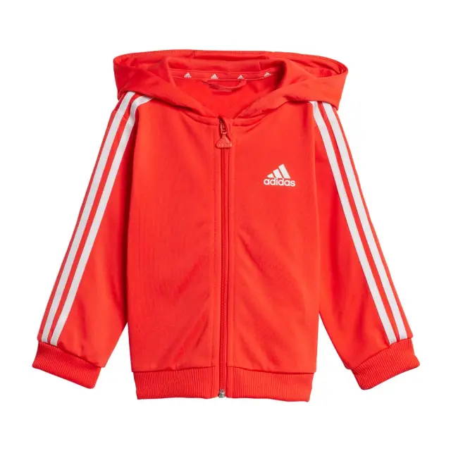 adidas Sportswear Unisex Infant's 3Stripes Shiny Track Set Κόκκινο IZ4991 (adidas Sportswear) - 92 2