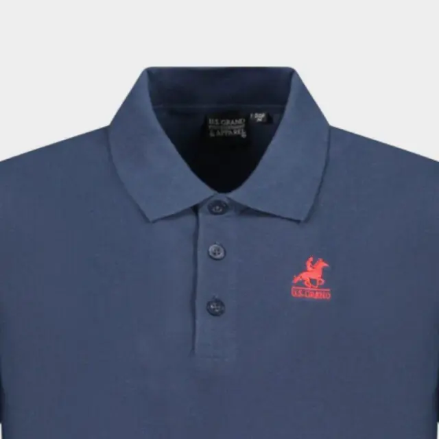 T-shirt U.S.Grand Polo AU02658_BL1NAVY Μπλε - 2XL 3