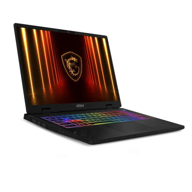 MSI Laptop Crosshair A16 HX D8WFKG 16'' 2560x1600 IPS 240Hz/R9-8940HX/32GB/1TB SSD NVMe PCIe 4.0/NVidia GeForce RTX 5060 8GB/Win 11 Home/2Y/Cosmos Gray 2