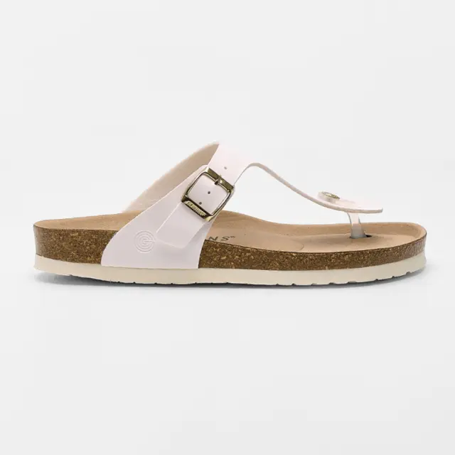 Genuins Πέδιλα Γυναικείο HT Άσπρο GEN/ROSAS VEGAN G106567 P/WHITE