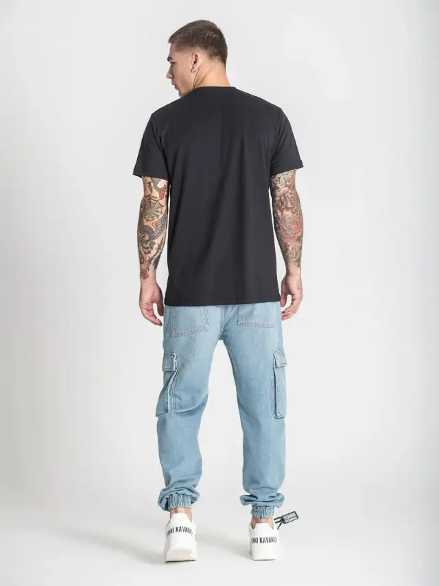 Gianni Kavanagh Ανδρικό BUNNY T-Shirt – Black - M 2
