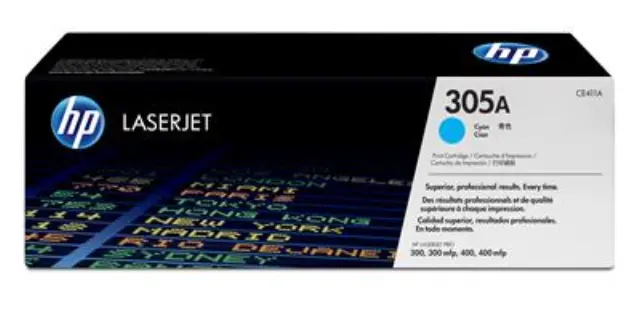 HP 305A Γνήσιο Toner Laser Εκτυπωτή Κυανό 2600 Σελίδων CE411A