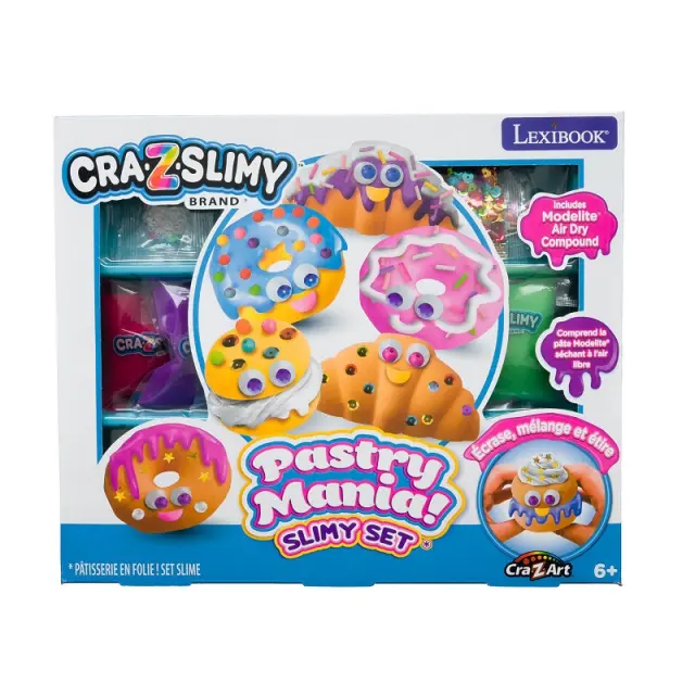 Cra-Z-Art Pastry Mania - Slime Ζαχαροπλαστείο, Φτιάξε Γλυκά από Slime (6+ Ετών)