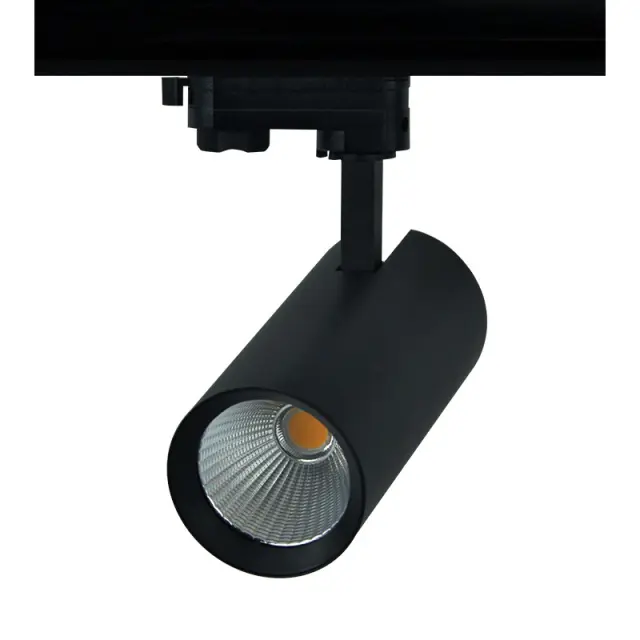 LED ΦΩΤΙΣΤΙΚΟ ΡΑΓΑΣ 230V AC 27W 3000K 3-PHASE 36° 3120LM Ra80 Φ74x170mm 5YRS ΑΜΜΩΔΕΣ ΜΑΥΡΟ / SOLINE2730B4