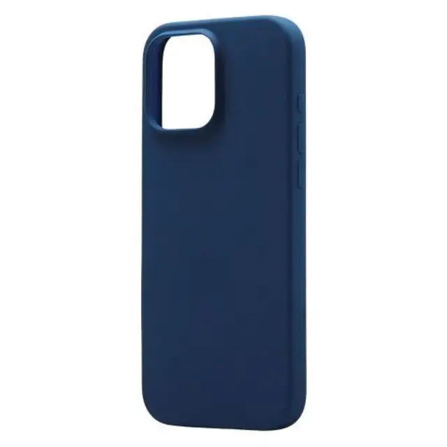 Θήκη Liquid Silicon inos Apple iPhone 16 Pro Max 5G Velvet Σκούρο Μπλε N65999