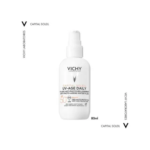 Vichy Capital Soleil UV-Age Daily Αντηλιακό Προσώπου κατά της Φωτογήρανσης SPF50+ 80ml