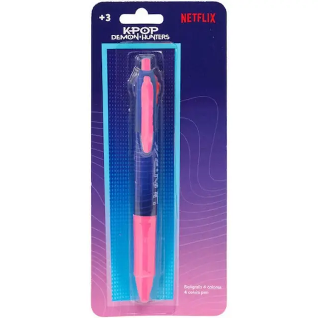 Στυλό 4 χρωμάτων K-POP DEMON HUNTERS - 4 Color Ball Pen 342660783 2