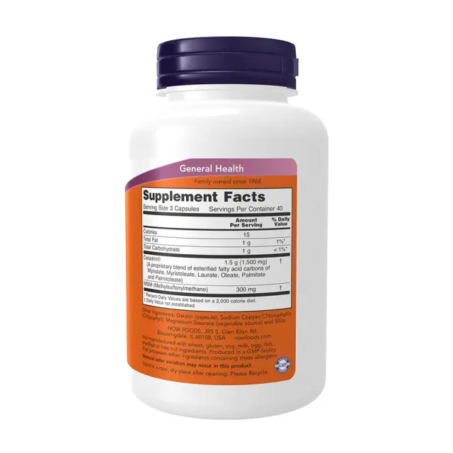 Now Foods Celadrin & MSM 500 mg 2