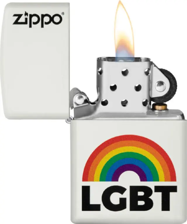 ZIPPO Αναπτήρας - Rainbow LGBT Design 60006140 2