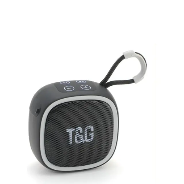 T&G TG659 Ηχείο Bluetooth με Ραδιόφωνο και Διάρκεια Μπαταρίας έως 1 ώρες Black
