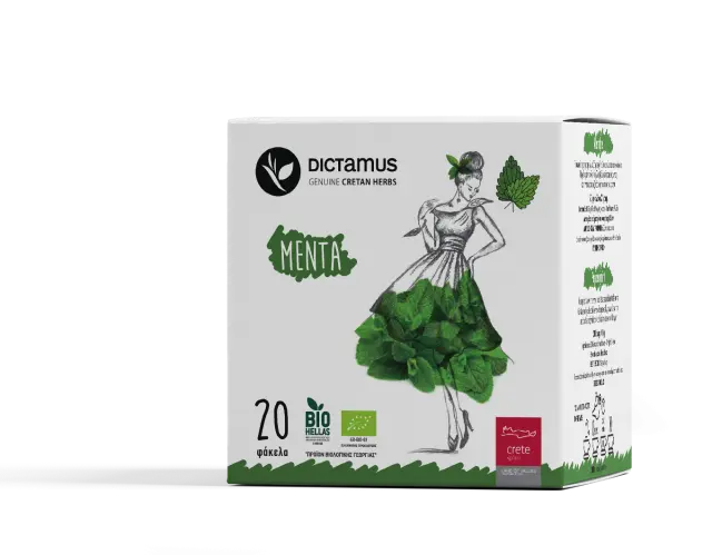 Dictamus Μέντα Organic 20φ Καρτεράκι Τσάι