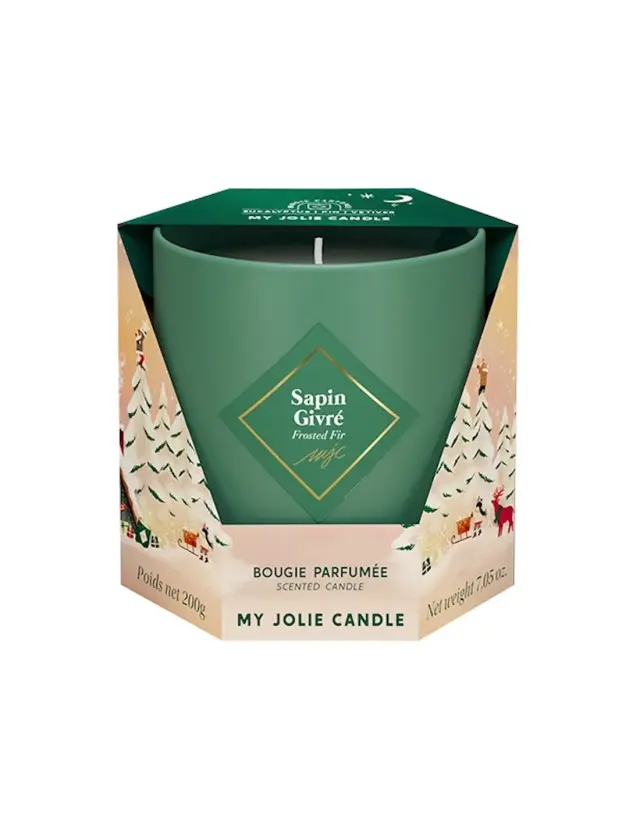 My Jolie Candle Noel Sapin Givre Gold Bracelet Χριστουγιεννιάτικο κερί με κόσμημα Βραχιόλι έκπληξη 3