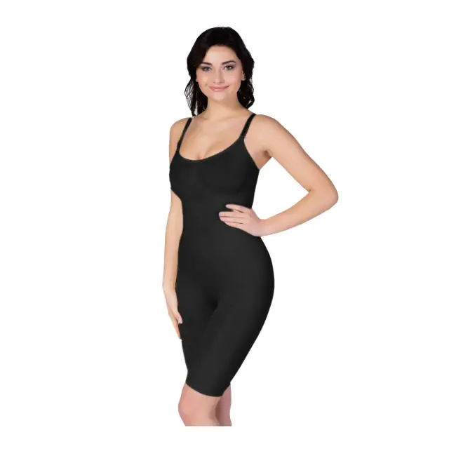 FMS Long Leg Corset, Χρώμα Μαύρο