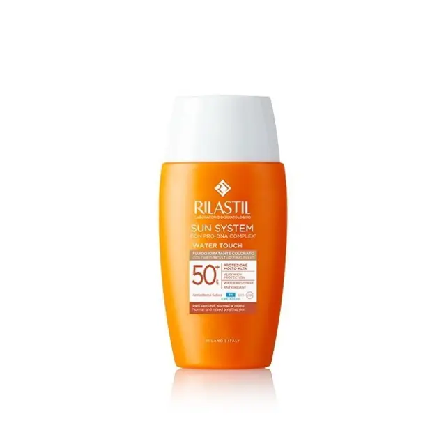 Rilastil Sun System Water Touch Αντηλιακό Προσώπου με Χρώμα SPF50+ 50ml
