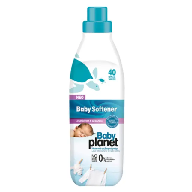 Baby planet Μαλακτικό Βρεφικών Ρούχων 40M 900ml