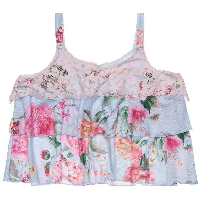 Μπλούζα με floral μοτίβο