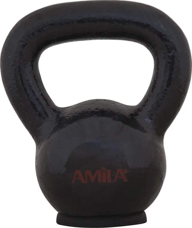 AMILA Kettlebell Cast Iron Rubber Base 6Kg (44521) 2
