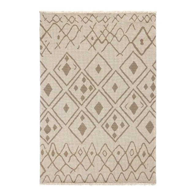 Beauty Home Χαλί βαμβακερό Cocotton 9230 Μπεζ 150x220