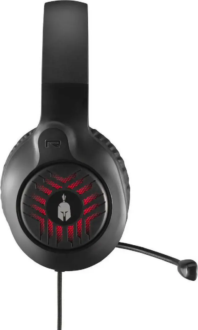 Spartan Gear Medusa Wired Gaming Headset (Συμβατό με PC,PS4,PS5,XboxOne,Xbox Series X/S,Switch) - Black 2