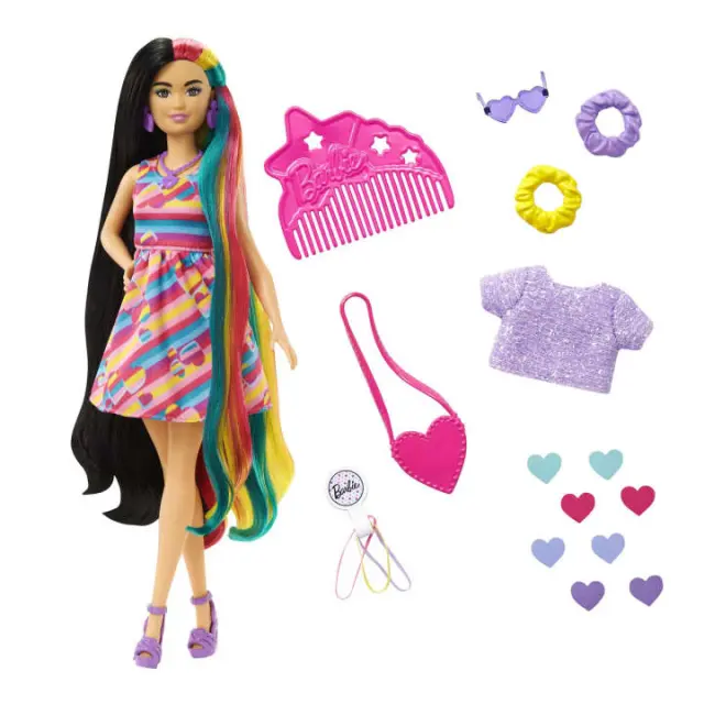 Barbie Totally Hair HeartThemed Doll HCM90