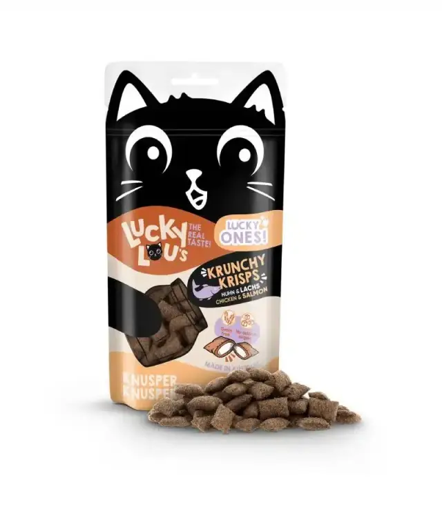 Lucky Lou Lucky Ones Krunchy Krisps Κοτόπουλο & Σολομός 60gr 3