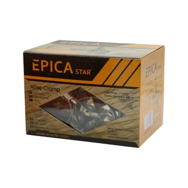 ΣΦΙΓΚΤΗΡΕΣ ΣΩΛΗΝΩΝ 100ΤΜΧ EPICA STAR TO-EP-60513