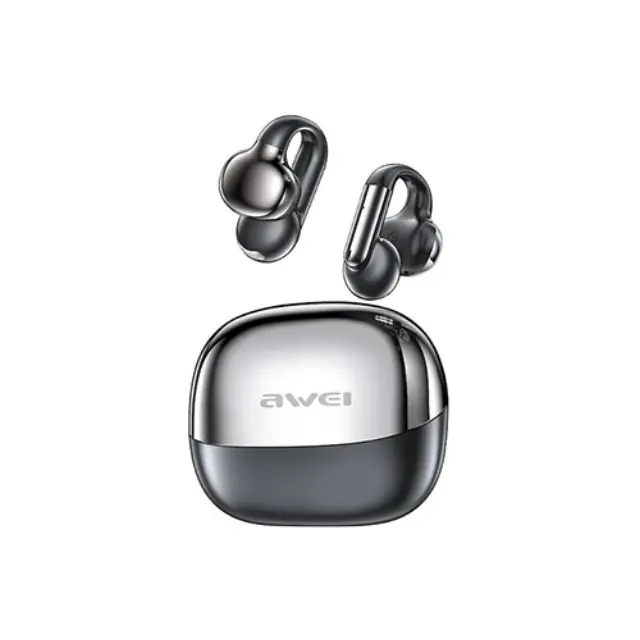 Awei TZ30 Open Ear Bluetooth Handsfree Ακουστικά με Αντοχή στον Ιδρώτα και Θήκη Φόρτισης Μαύρα 2