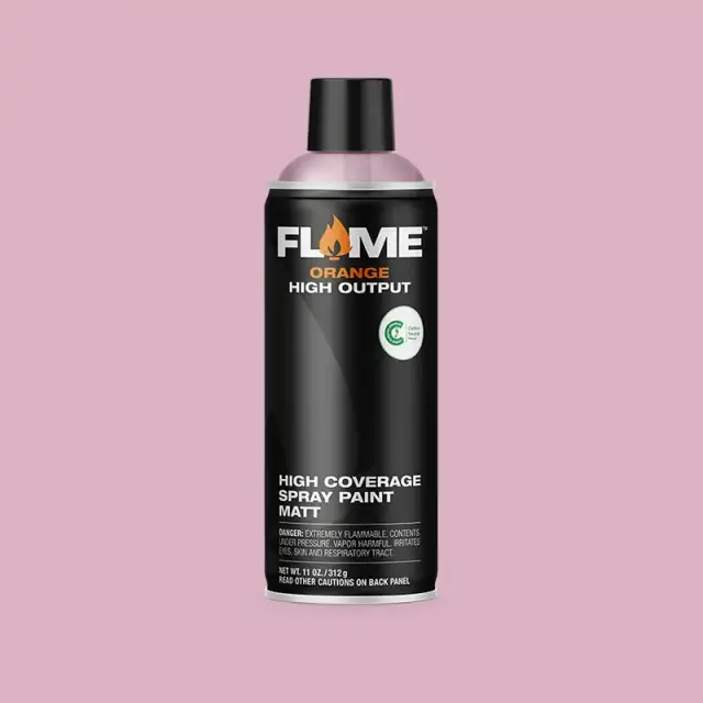 Flame Orange Spray Paint 400ml FO-401 Erica Pastel