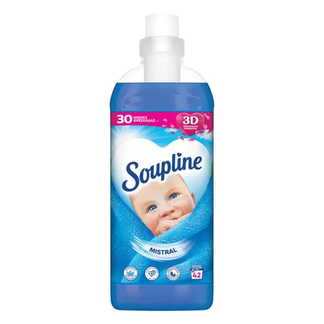 SOUPLINE ΜΑΛΑΚΤΙΚΟ Mistral 900ml 42MEZ