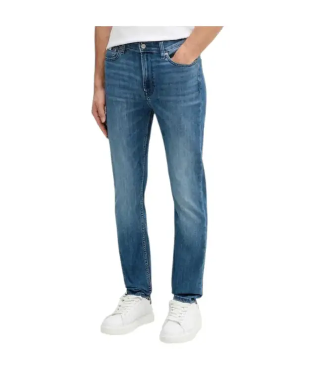 Calvin Klein – Ανδρικό Jean Slim Taper LV04RE781G-59N Μπλε 2