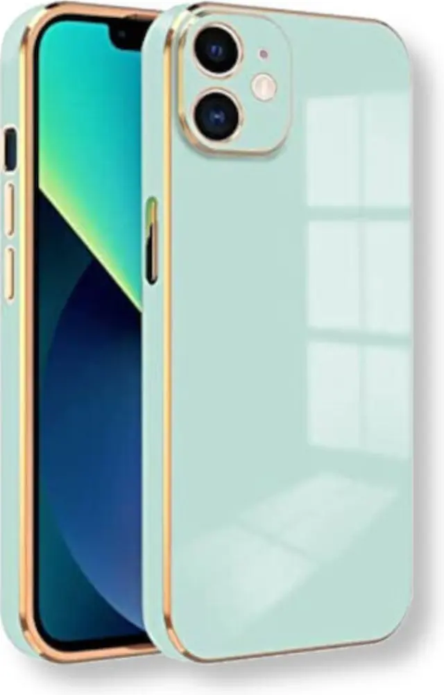 Bodycell Gold Plated Silicon iPhone 11 Mint Green